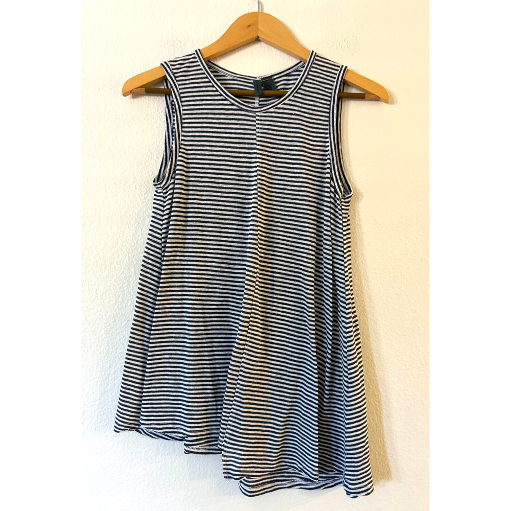 Left Of Center x Anthro Linen Blend Stripe Tank Top‎